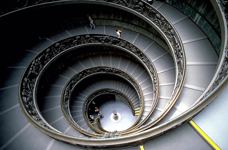 Vatican Museum Staircase. Foto: Andreas Tille